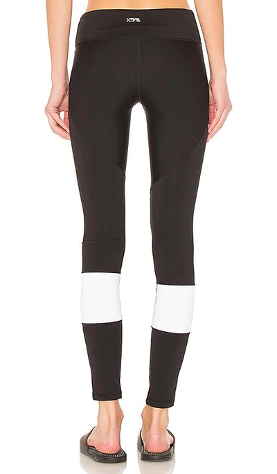 Shop Khongboon Activewear Alejandra Legging In Black & White