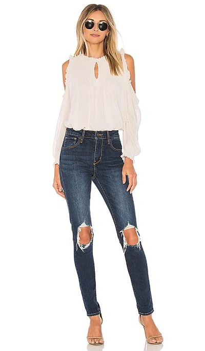 Shop Levi's 721 High Rise Skinny In Rough Day