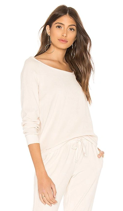 Shop Young Fabulous & Broke Jacee Top In Solid Cream