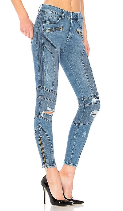 Shop Tommy Hilfiger Tommy X Gigi Gigi Hadid Venice Hw Ankle Speed Jean In Mid Blue