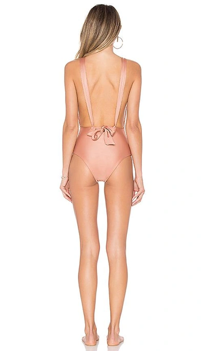 Shop Haight Marina Maillot One Piece In Rose