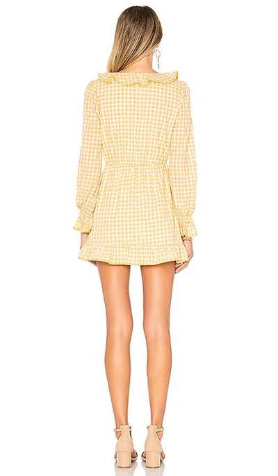 Shop Tularosa Charleston Dress In York Yellow