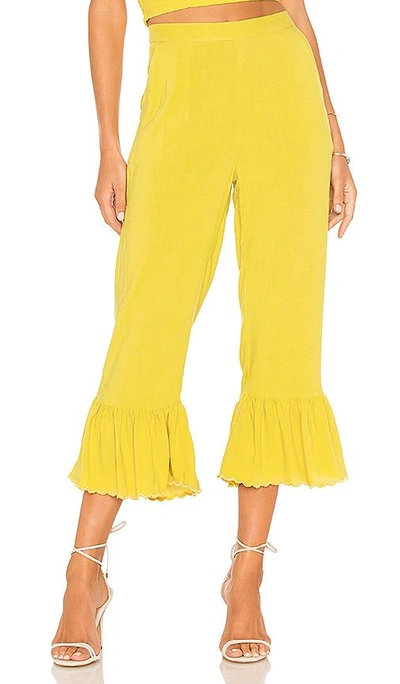 Shop Cleobella X Revolve Shirley Pant In Yellow
