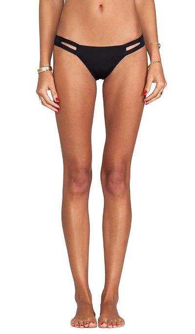 Shop Vitamin A Neutra Hipster Bottoms In Black Ecolux