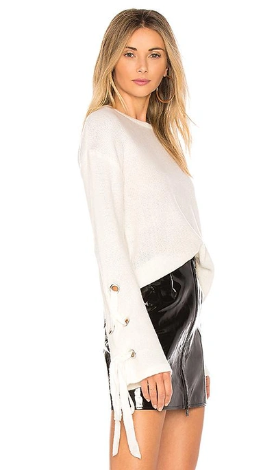 Shop Devlin Mandy Sweater In Ivory