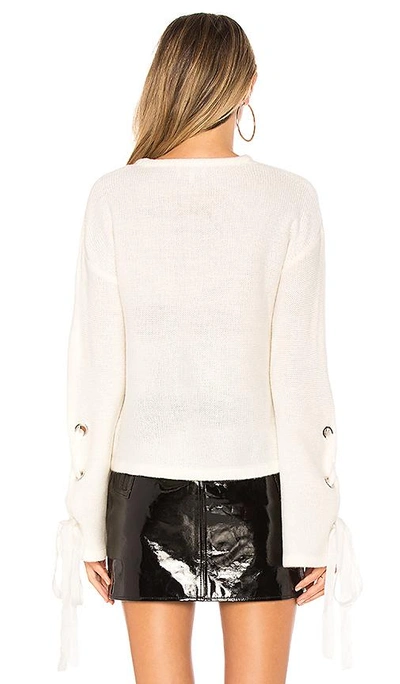 Shop Devlin Mandy Sweater In Ivory