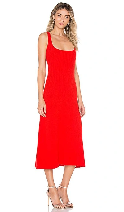 Shop Mara Hoffman Vita Dress In Red