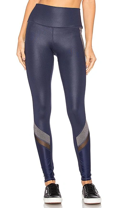 Shop Alo Yoga Elevate Legging In Blue