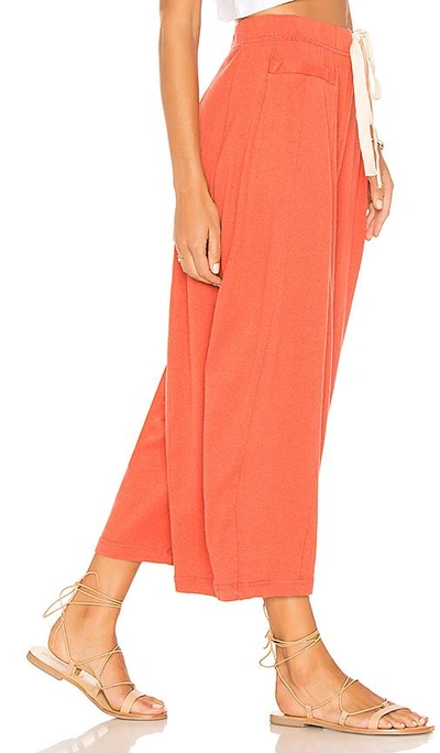 Shop Free People Wild Is The Wind Pant In Red