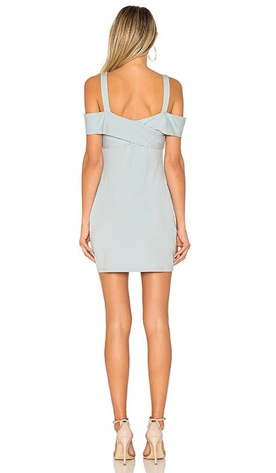 Shop By The Way. Evie Cold Shoulder Mini Dress In Light Blue