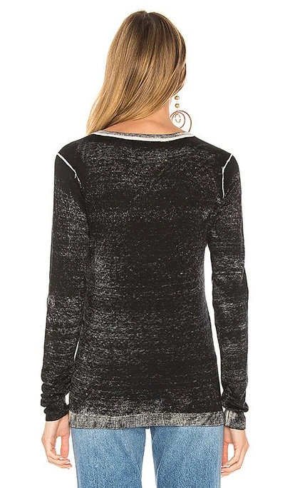 Shop 525 America Spray Dye Sweater In Black