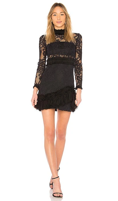 Shop Alexis Wilhemina Mini Dress In Black