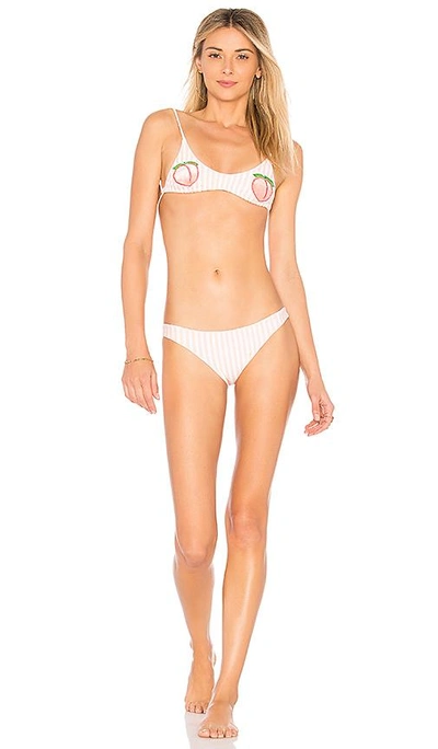 Shop Lolli Swim Kit Bikini Bottom In Peach