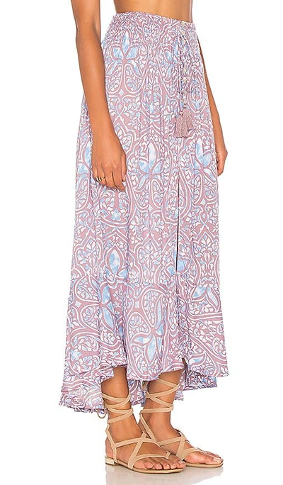 Shop Tiare Hawaii Dakota Skirt In Lavendar