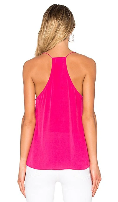 Shop Cami Nyc Racer Lace Cami In Fuchsia