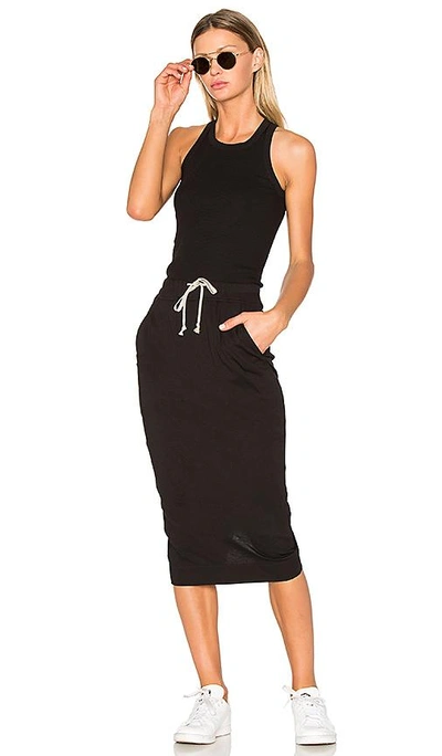 Shop Rick Owens Drkshdw Soft Short Pillar Skirt In Black