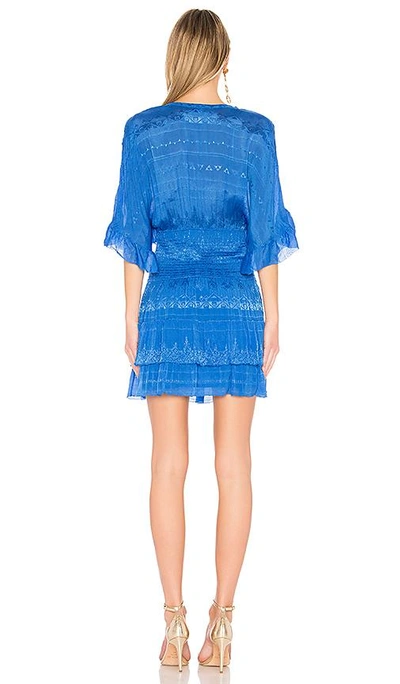 Shop Iro Stacy Dress In Blue Denim
