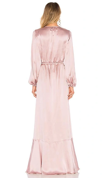 Shop Oud Soho Long Dress In Pink