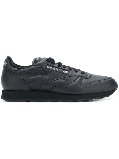 Shop Reebok Classic Sneakers In Black