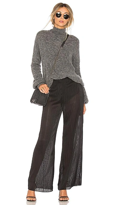 Shop Lovers & Friends Independent Sweater In Steal Gray