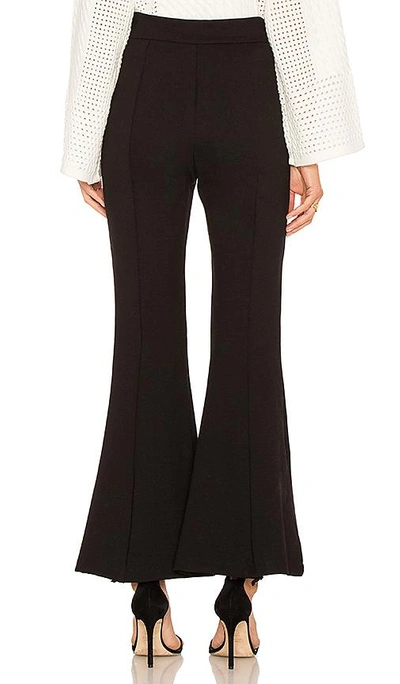 Shop Sen Leo Flare Pant In Black