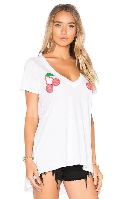 Shop Chaser Cherry Bomb Tee In White