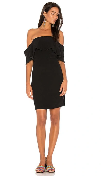 Shop Cupcakes And Cashmere Rudy Dress In Black