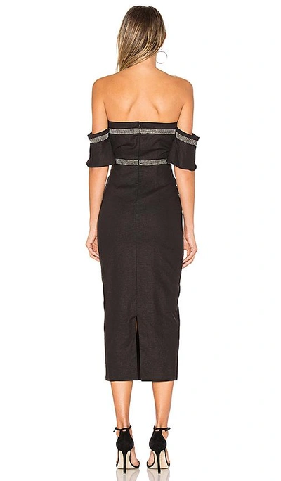 Shop Stone Cold Fox Forenze Dress In Black