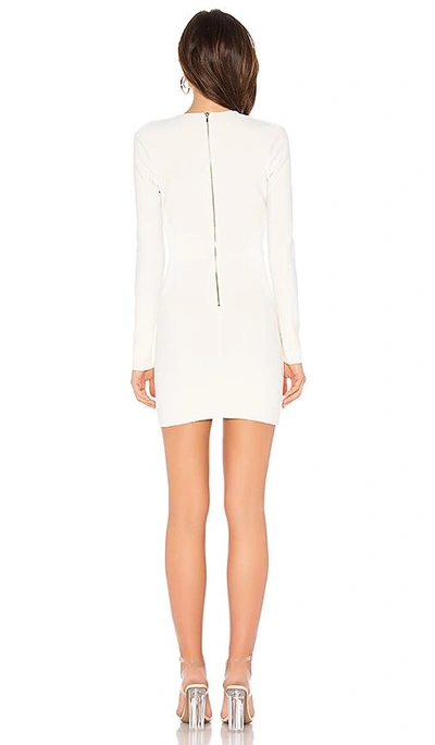 Shop Bec & Bridge Marvellous Plunge Dress In Ivory