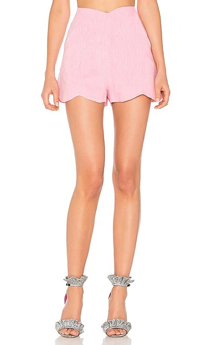 Shop Paper London Fraise Shorts In Pink