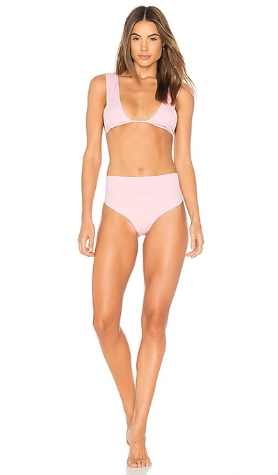 Shop Kaohs Stella Bikini Bottom In Pink
