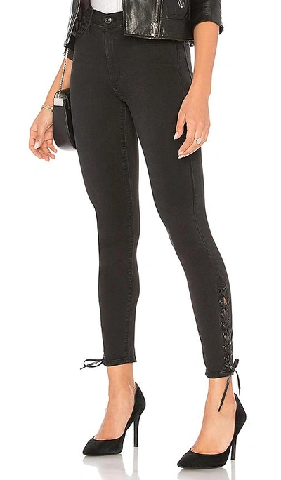 Shop Black Orchid Lara Lace Down Skinny In Hells Bells