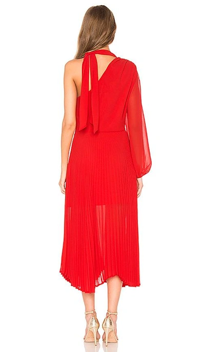 Shop Delfi Gia Dress In Red