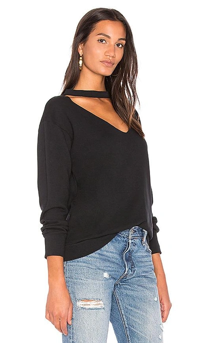 Shop Lna Ablaze Sweatshirt In Black