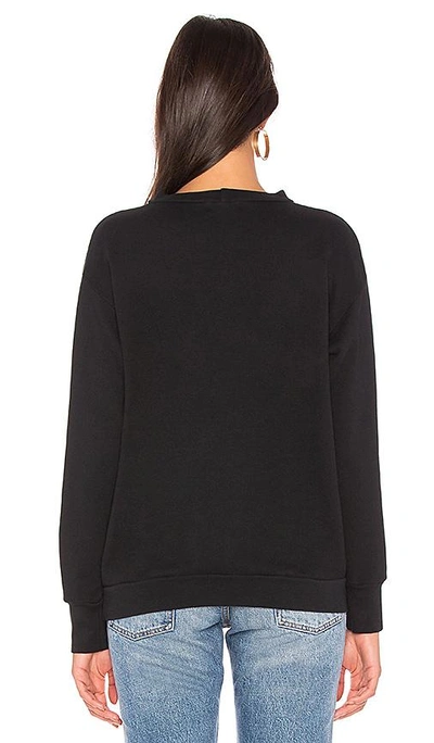 Shop Lna Ablaze Sweatshirt In Black