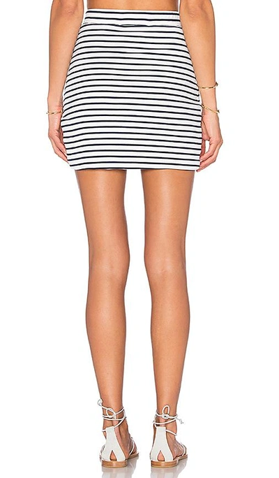 Shop Lovers & Friends Voyage Skirt In Navy Stripe