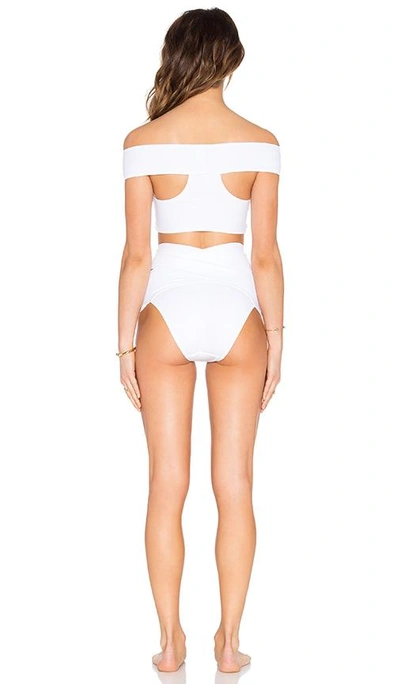 Shop Oye Swimwear Lucette Bikini Set In White
