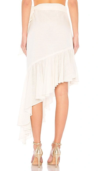 Shop Lpa Skirt 534 In Ivory