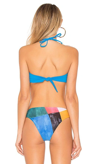 Shop Mara Hoffman Chey Bikini Top In New Blue