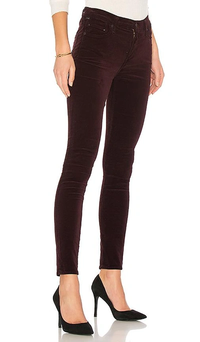 Shop Citizens Of Humanity Rocket Skinny In Black Currant
