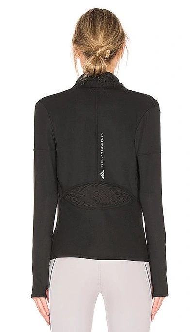 Shop Adidas By Stella Mccartney Essential Midlayer Top In Black