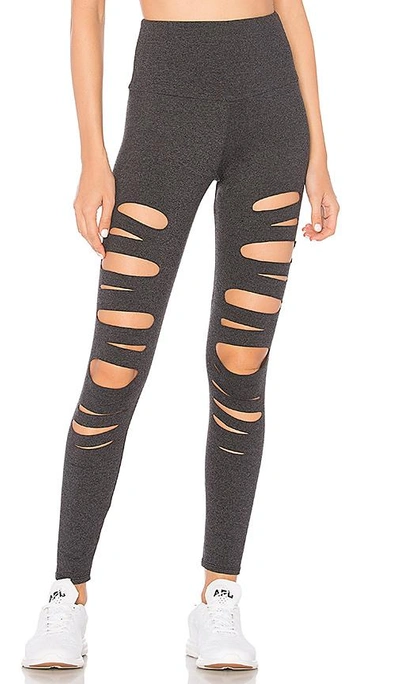 Shop Onzie Shred High Rise Legging In Gray