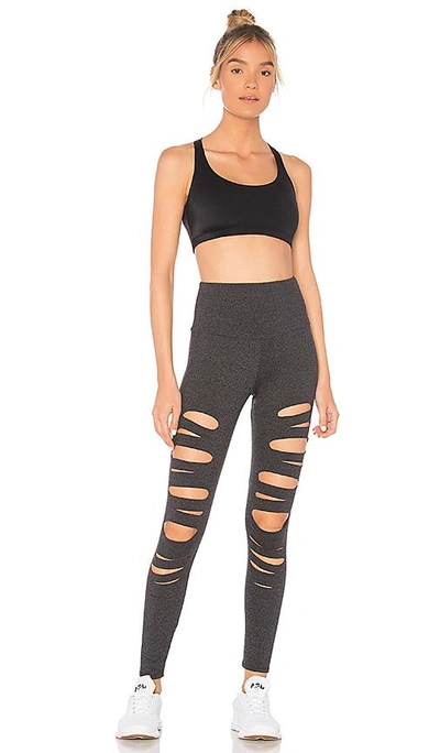 Shop Onzie Shred High Rise Legging In Gray