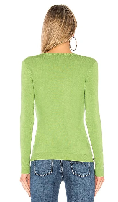 Shop 525 America V-neck Pullover In Green