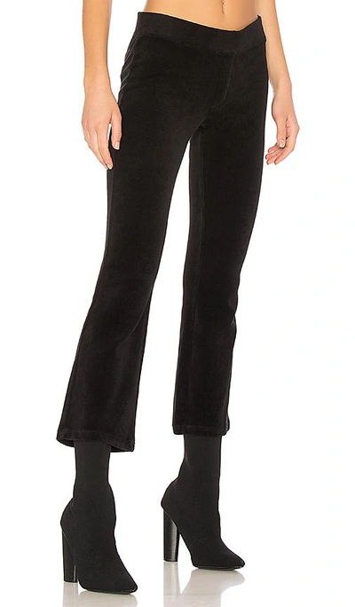 Shop Pam & Gela Flare Crop Pant In Black