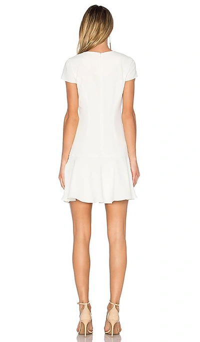 Shop Amanda Uprichard Hudson Dress In Ivory