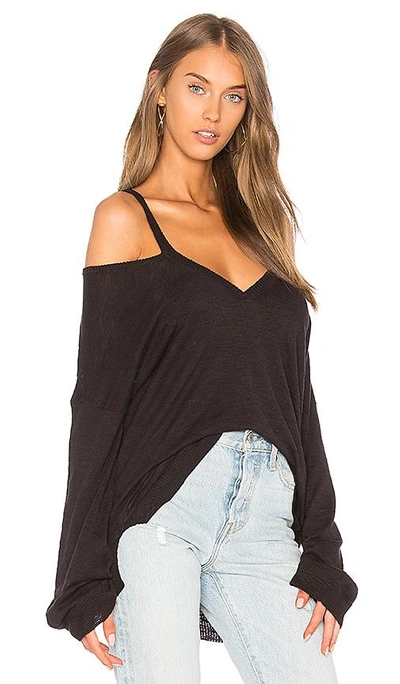 Shop Feel The Piece Ensley Cut Out Top In Black