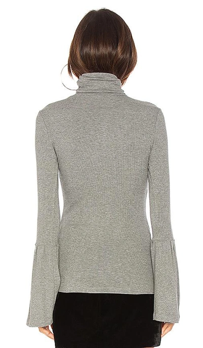 Shop Paige Kenzie Turtleneck Sweater In Grey