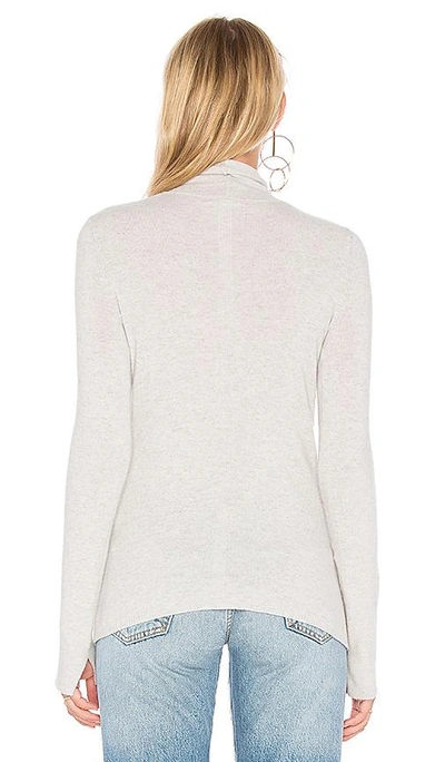 Shop Inhabit Cashmere Turtleneck Sweater In Gray