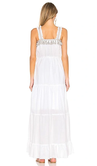 Shop Ayni Sofi Ruffle Dress In White